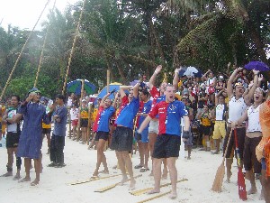 Liechtenstein Princely Navy team at May 11-14, 2006: Philippine International Dragon Boat Races, Boracay