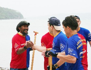 Liechtenstein Princely Navy team at May 11-14, 2006: Philippine International Dragon Boat Races, Boracay
