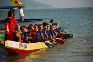 Liechtenstein Princely Navy team at 10 May 2009: Lamma Dragon Boat Festival