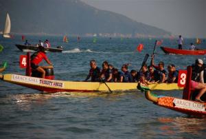 Liechtenstein Princely Navy team at 10 May 2009: Lamma Dragon Boat Festival