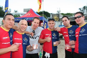 Liechtenstein Princely Navy team at 22 June 2008: Stanley Short Course Race