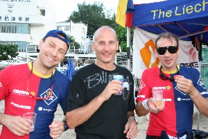 Liechtenstein Princely Navy team at 22 June 2008: Stanley Short Course Race