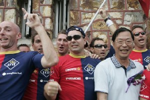 Liechtenstein Princely Navy team at 25 May 2008: 9th Deep Water Bay Dragon Boat Regatta