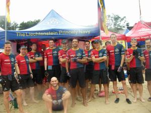 Liechtenstein Princely Navy team at 27 June 2010: Stanley Short Course Race