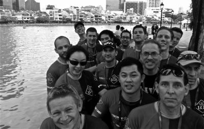 Liechtenstein Princely Navy team at 3-4 November 2012: 30th Singapore River Regatta