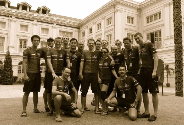 Liechtenstein Princely Navy team at 3-4 November 2012: 30th Singapore River Regatta