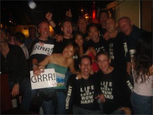 Liechtenstein Princely Navy team at AIA Southside Massive Drummer Grrrl Competition