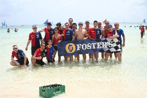 Liechtenstein Princely Navy team at April 26-28, 2007: Boracay International Dragon Boat Festival