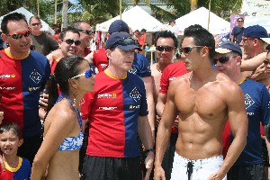 Liechtenstein Princely Navy team at April 26-28, 2007: Boracay International Dragon Boat Festival