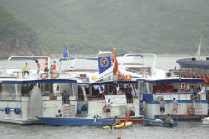Liechtenstein Princely Navy team at June 10, 2007: Lamma International Dragon Boat Festival 2007