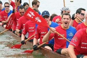 Liechtenstein Princely Navy team at June 11, 2006: Stanley Short Course Race