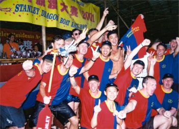 Liechtenstein Princely Navy team at June 2001 - The Liechtenstein Princely Navy strikes again