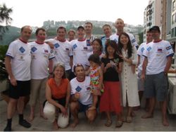 Liechtenstein Princely Navy team at June 5, 2005: Stanley Dragon Boat Short Course Invitational Races