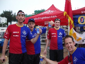 Liechtenstein Princely Navy team at May 1, 2006: Stanley New Boat Launch Races