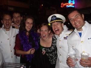 Liechtenstein Princely Navy team at Navy White Christmas 2007