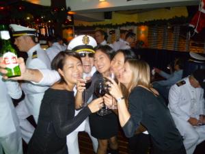 Liechtenstein Princely Navy team at Navy White Christmas 2011