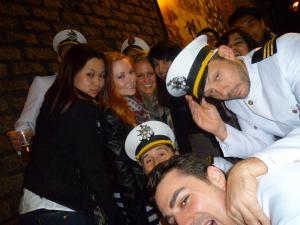 Liechtenstein Princely Navy team at Navy White Christmas 2011