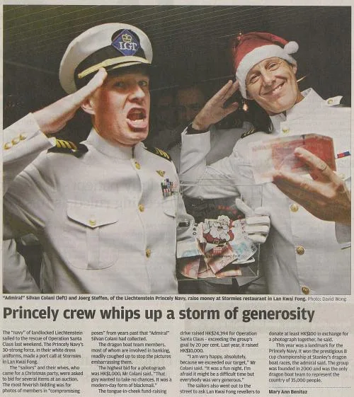 Princely Crew Whips Up a Storm of Generosity