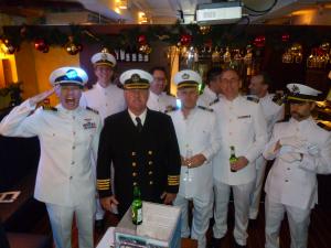 Navy White Christmas 2011