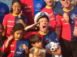 Liechtenstein Princely Navy team at 1 May 2009: Stanley Warm Up Race