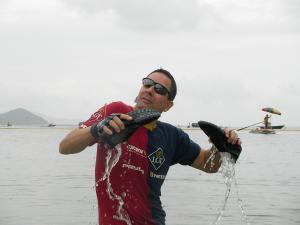 Liechtenstein Princely Navy team at 10 June 2012: Mui Wo Dragon Boat Race