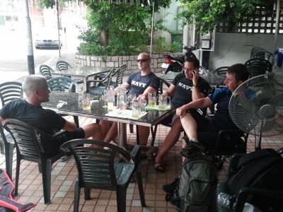 Liechtenstein Princely Navy team at 11 September 2011: Macau Small Dragon Boat Mid Autumn Festival Cup