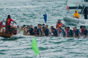 Liechtenstein Princely Navy team at 28 May 2009: Stanley Dragon Boat Championships