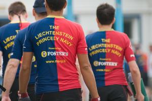 Liechtenstein Princely Navy team at 28 May 2009: Stanley Dragon Boat Championships