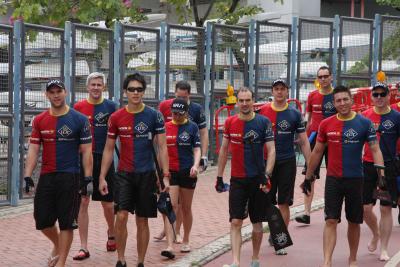 Liechtenstein Princely Navy team at 7 April 2013: Bank of China (Hong Kong) 56th Festival of Sports - Dragon Boat Races