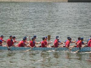 Liechtenstein Princely Navy team at July 31/August 1, 2004: Hong Kong International Dragon Boat Races 2004