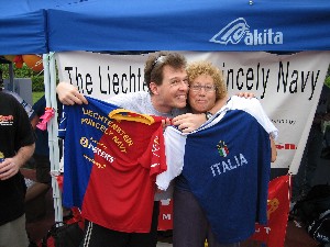 Liechtenstein Princely Navy team at June 3-4, 2006: Hong Kong International Dragon Boat Races