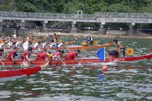 Liechtenstein Princely Navy team at May 7, 2006: 7th Deep Water Bay Dragon Boat Races