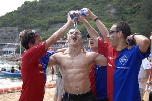 Liechtenstein Princely Navy team at May 7, 2006: 7th Deep Water Bay Dragon Boat Races
