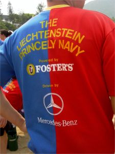 June 4, 2003: The Liechtenstein Princely Navy strikes again! Image