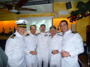Navy White Christmas 2011 Image